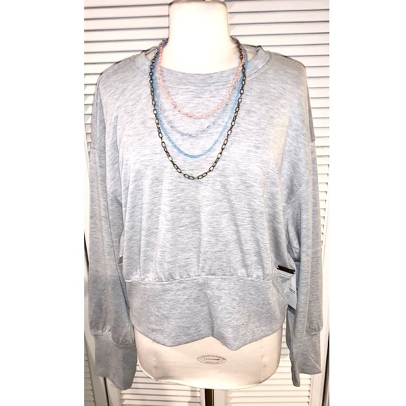 Nine West New with tags lightweight Crewneck bat wing sleeves sweatshirt 2X - Picture 1 of 9